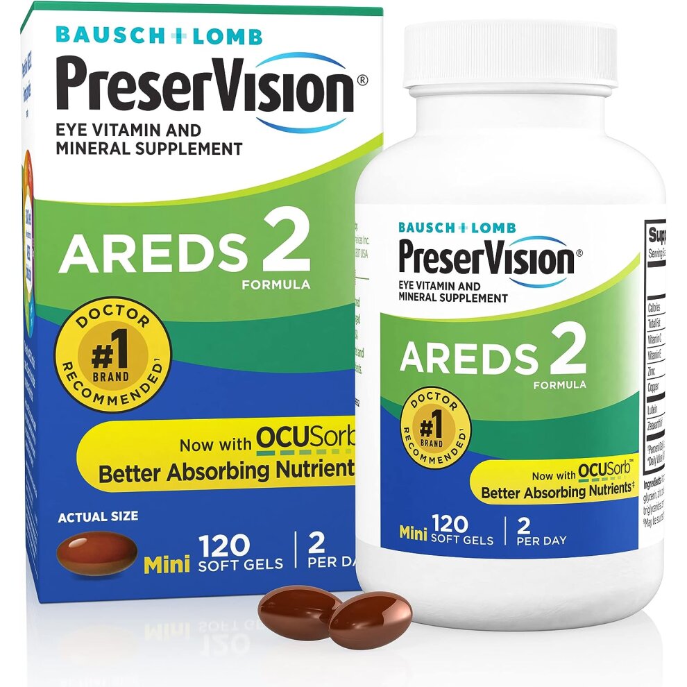 Presevision AREDS 2 - 120 soft gels - Bendrian