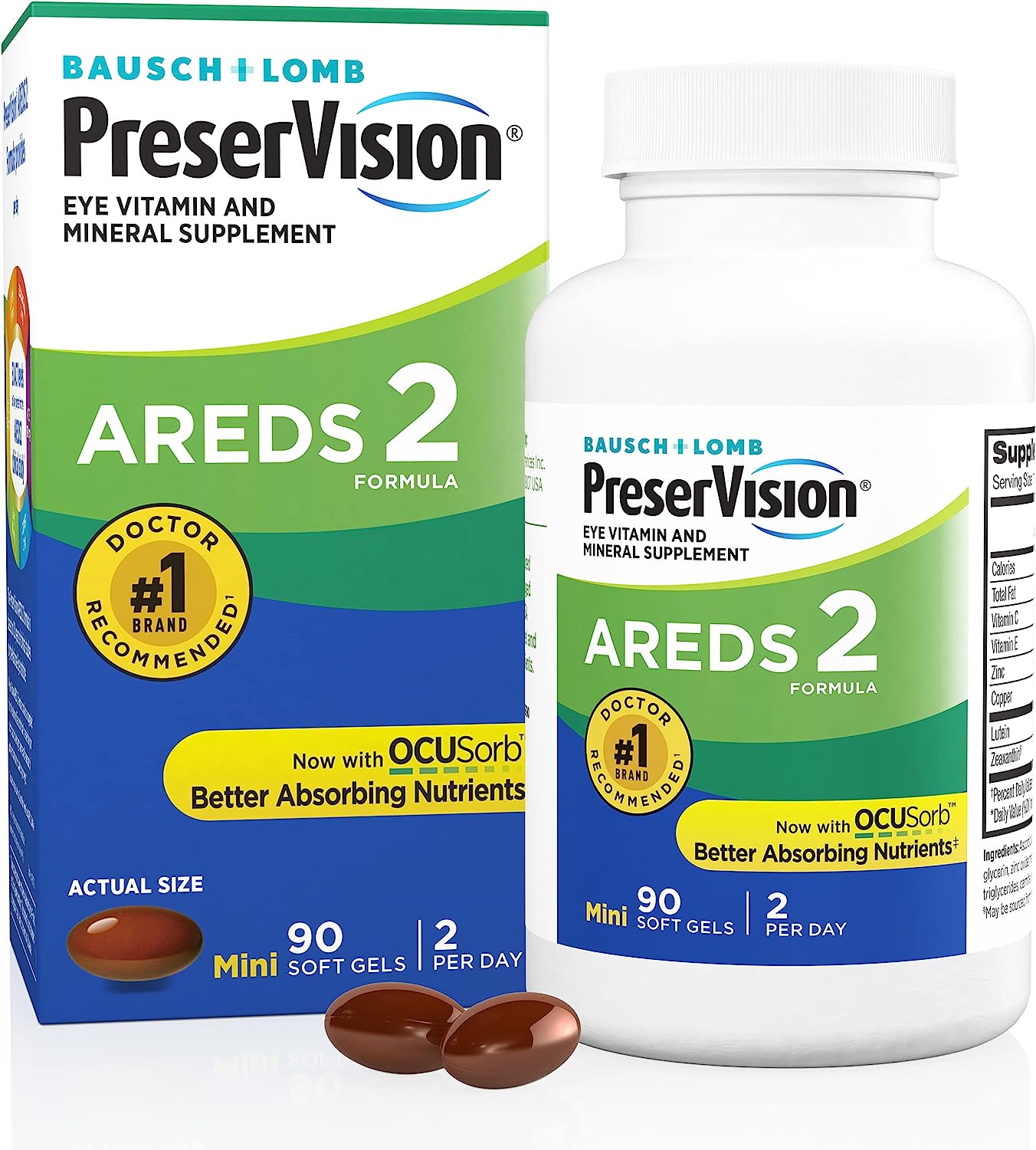 Presevision AREDS 2 - 90 soft gels - Bendrian